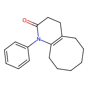 1-Phenyl-3,4,5,6,7,8,9,10-octahydrocycloocta[b]pyridin-2-one structure