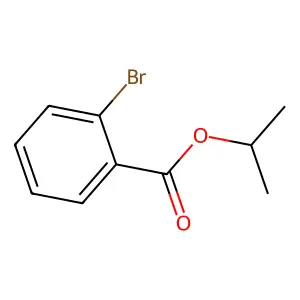 Isopropyl 2-bromobenzoate structure
