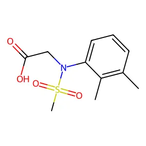 N-(2,3-Dimethylphenyl)-N-(methylsulfonyl)glycine structure