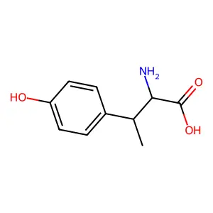 Tyrosine, beta-methyl- structure