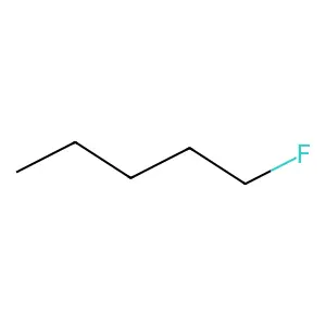 1-Fluoropentane structure