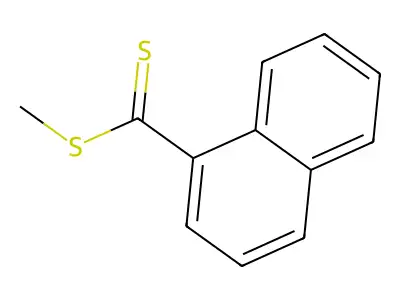 1-Naphthalenecarbodithioic acid, methyl ester structure
