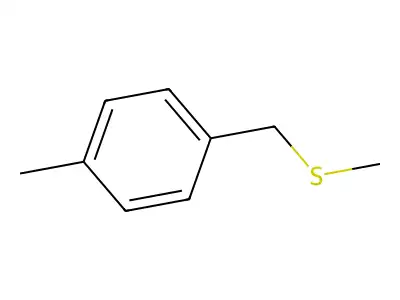 4-Methylbenzyl methyl sulfide structure