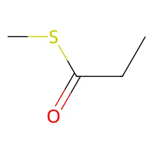 S-Methyl propanethioate structure
