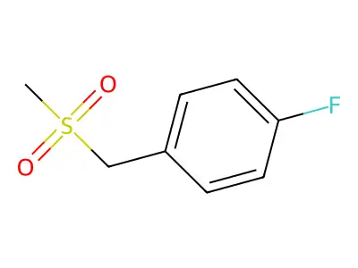 4-Fluorobenzylmethylsulfone structure