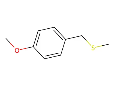 4-(Methylthiomethyl)anisole structure