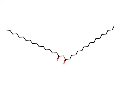 Heptadecanoic anhydride structure