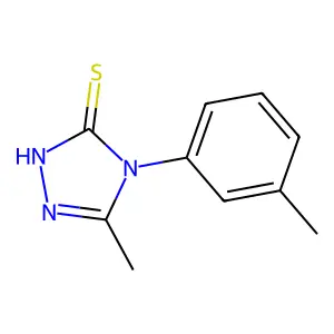 5-methyl-4-(3-methylphenyl)-4H-1,2,4-triazole-3-thiol structure