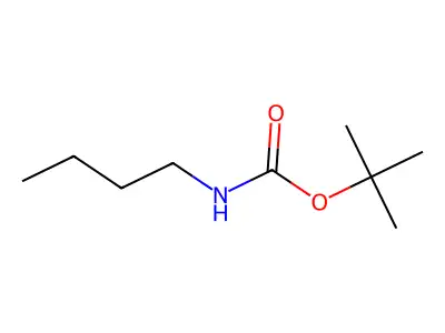 Tert-butyl N-butylcarbamate structure