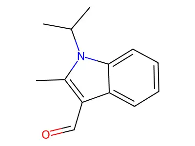 1-Isopropyl-2-methyl-1H-indole-3-carbaldehyde structure
