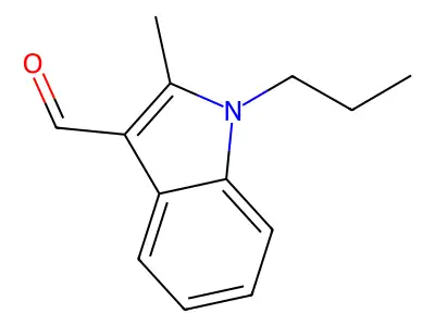 2-Methyl-1-propyl-1H-indole-3-carbaldehyde structure
