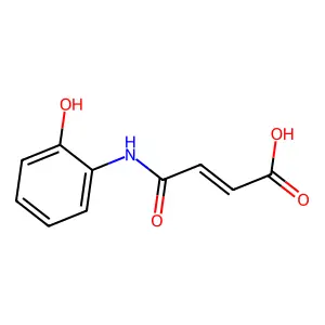 N-(hydroxyphenyl)maleamic acid structure