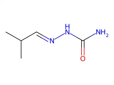 (2-Methylpropylideneamino)urea structure