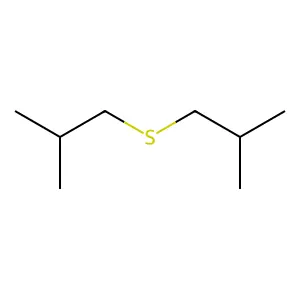 异丁基硫醚 structure