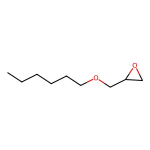 己基缩水甘油醚 structure