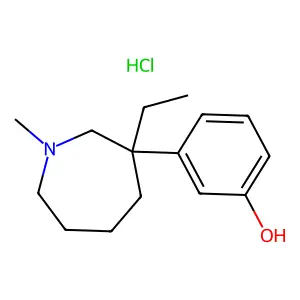 Meptazinol Hydrochloride structure