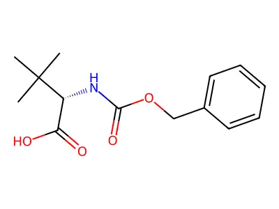 N-[(benzyloxy)carbonyl]-3-methylvaline structure