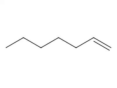 1-庚烯 structure