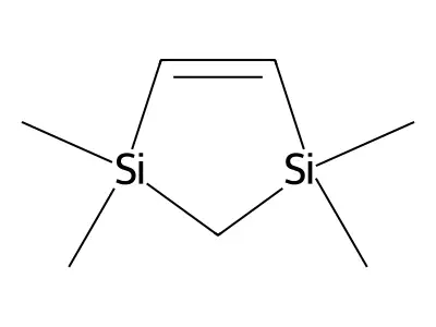 1,3-Disilacyclopent-4-ene, 1,1,3,3-tetramethyl- structure