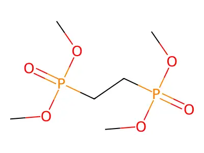 1,2-Bis(dimethoxyphosphoryl)ethane structure