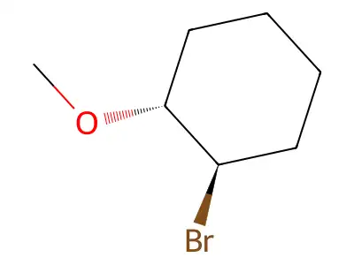 1-Bromo-2-methoxycyclohexane structure