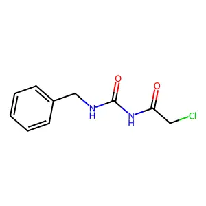 1-Benzyl-3-(2-chloroacetyl)urea structure