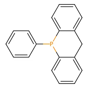 5,10-Dihydro-5-phenylacridophosphine structure