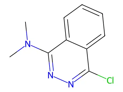 1-Phthalazinamine, 4-chloro-N,N-dimethyl- structure