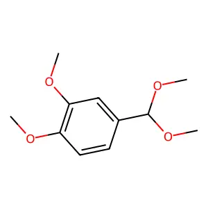4-(Dimethoxymethyl)-1,2-dimethoxybenzene structure