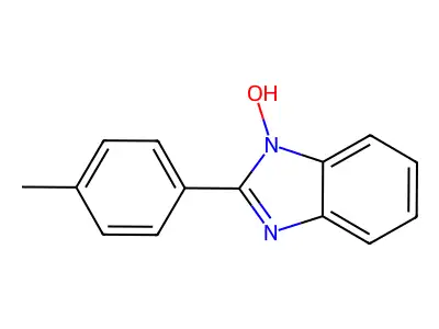 2-(4-methylphenyl)-1H-1,3-benzimidazol-1-ol structure