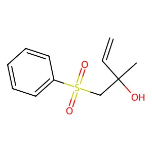 1-(Benzenesulfonyl)-2-methylbut-3-en-2-ol structure