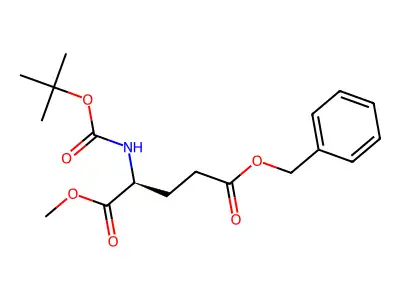 N-tert-Butoxycarbonyl-D-valine methyl ester structure