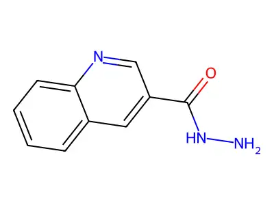 Quinoline-3-carbohydrazide structure