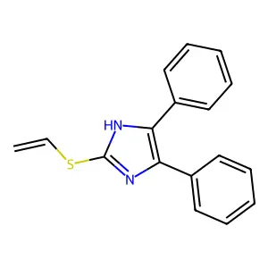 3-Methyl-1-(methylamino)pyrido[1,2-a]benzimidazole-4-carbonitrile structure