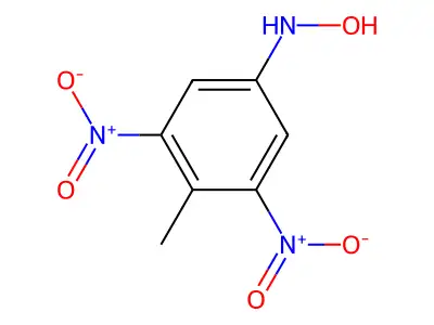 4-Hydroxylamino-2,6-dinitrotoluene structure