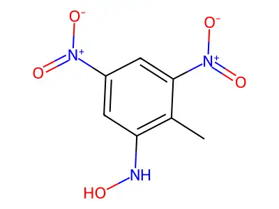 2-Hydroxylamino-4,6-dinitrotoluene structure