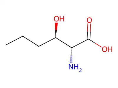 3-Hydroxynorleucine structure