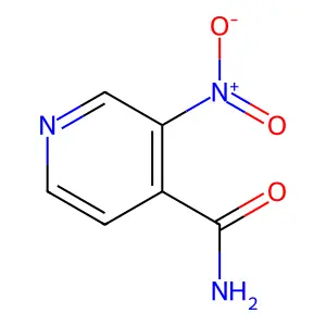 3-Nitroisonicotinamide structure