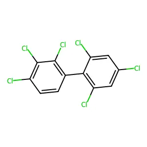 2,2',3,4,4',6'-Hexachlorobiphenyl structure