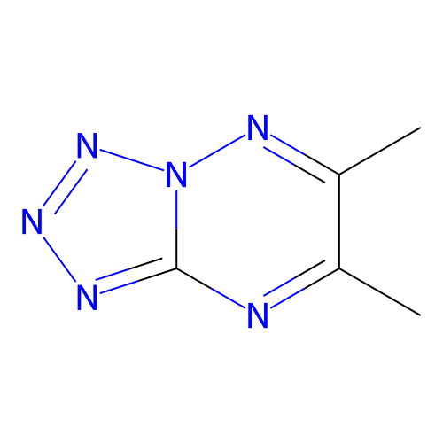 6,7-Dimethyltetrazolo[1,5-b][1,2,4]triazine structure