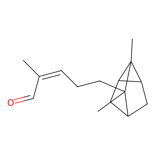 alpha-Santalal structure