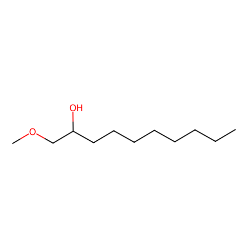 2-Decanol, 1-methoxy- structure