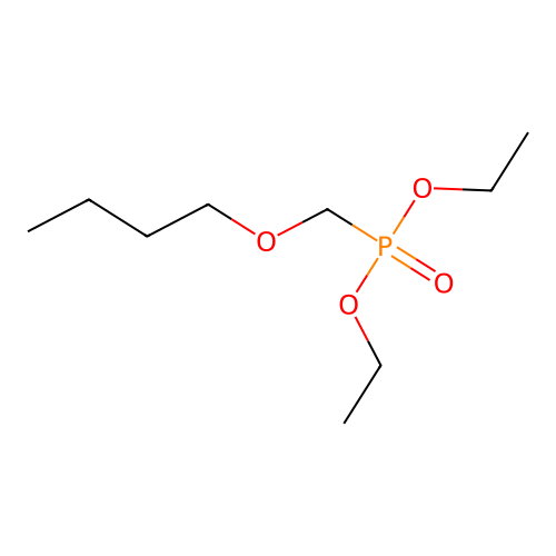 1-(Diethoxyphosphorylmethoxy)butane structure