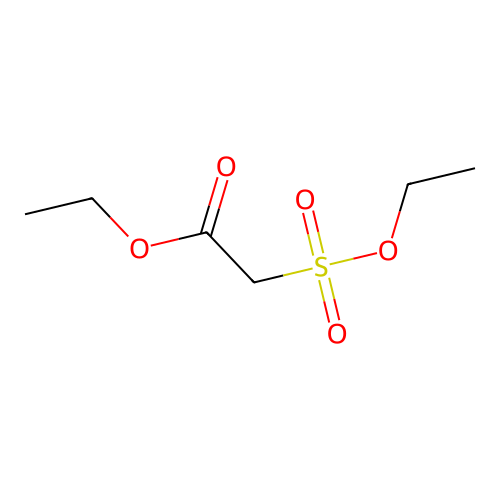Acetic acid, sulfo-, diethyl ester structure