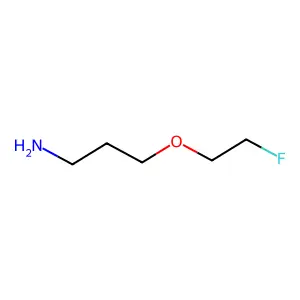 Propylamine, 3-(2'-fluoroethoxy)- structure