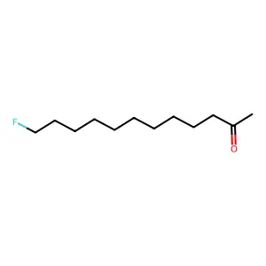 2-Dodecanone, 12-fluoro- structure