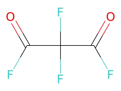 Difluoromalonyl fluoride structure