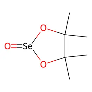 4,4,5,5-Tetramethyl-1,3,2lambda4-dioxaselenolane 2-oxide structure
