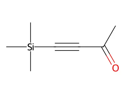 4-(Trimethylsilyl)-3-butyn-2-one structure