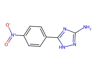 5-(4-Nitrophenyl)-1H-1,2,4-triazol-3-amine structure